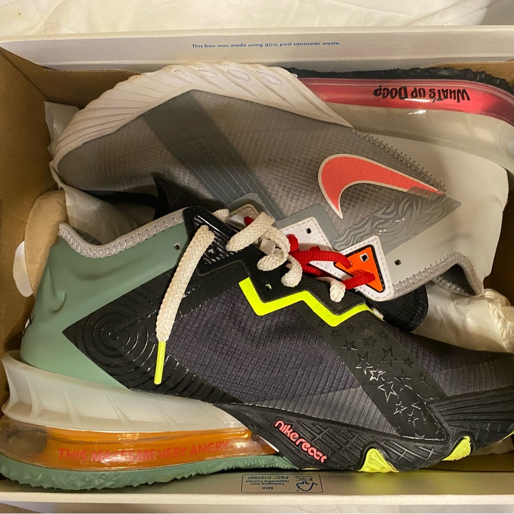 LeBron 18 bugs vs marvin low